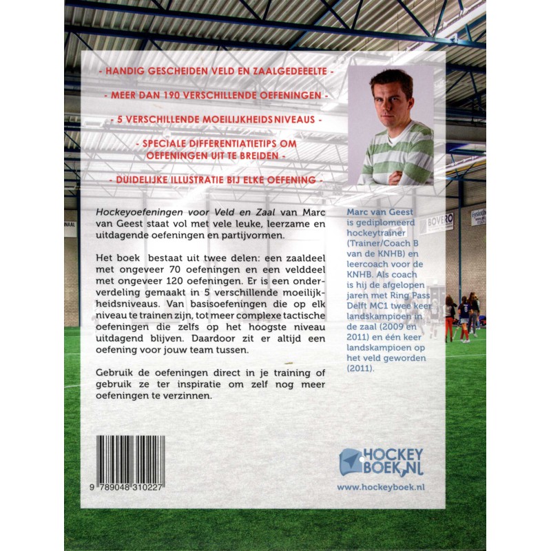 Hockeyoefeningen voor veld en zaal