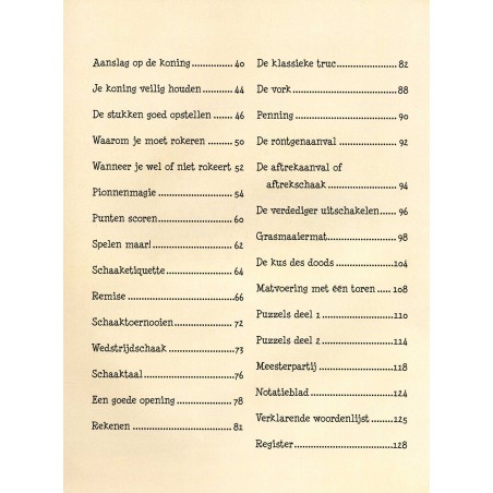 Schaken voor de jeugd