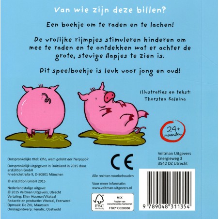 Van wie zijn deze billen?