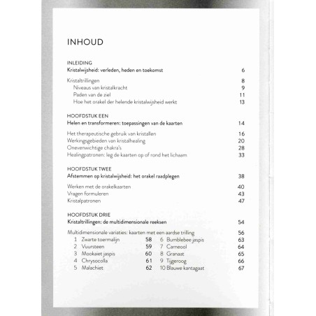 Het kristal, orakel van helende wijsheid