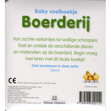 Baby voelboekje: Boerderij