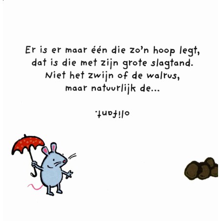 Van wie is deze poep?