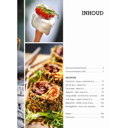 Fingerfood van de BBQ