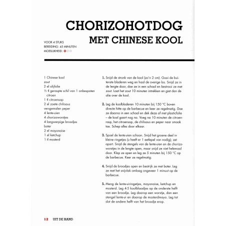 Fingerfood van de BBQ