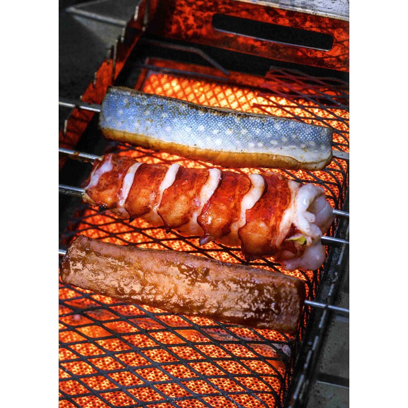 Fingerfood van de BBQ