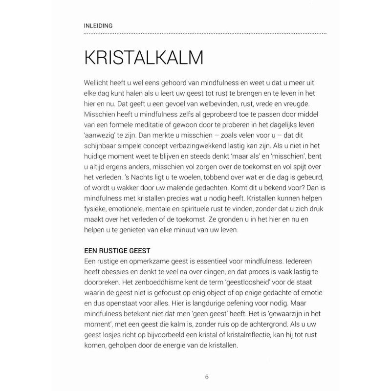 Kristallen & mindfulness