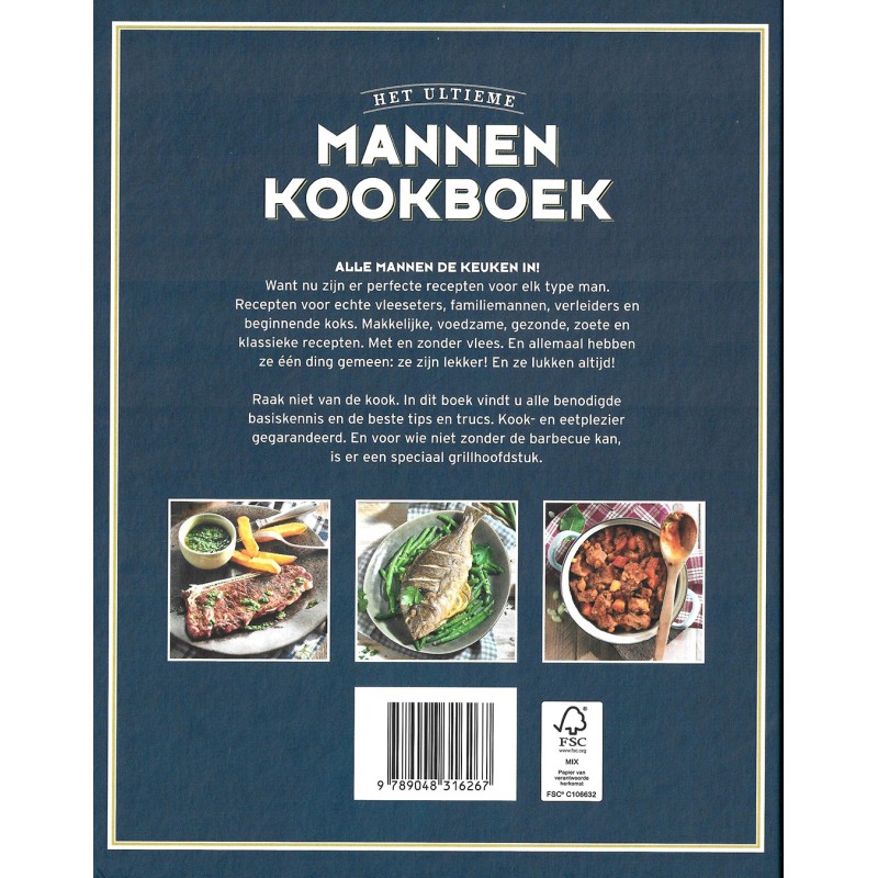 Het ultieme mannenkookboek