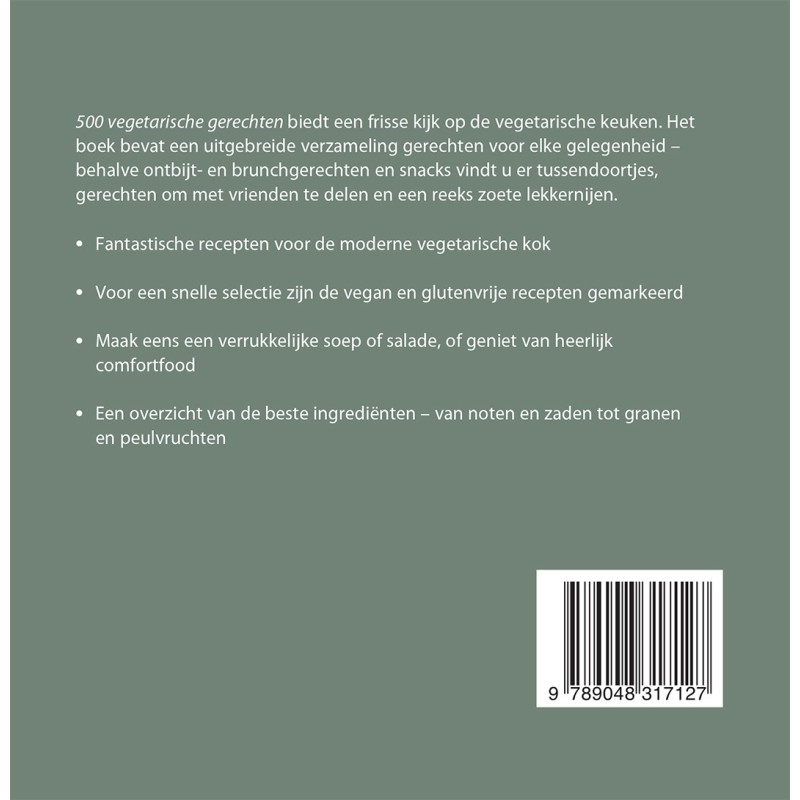 500 vegetarische gerechten