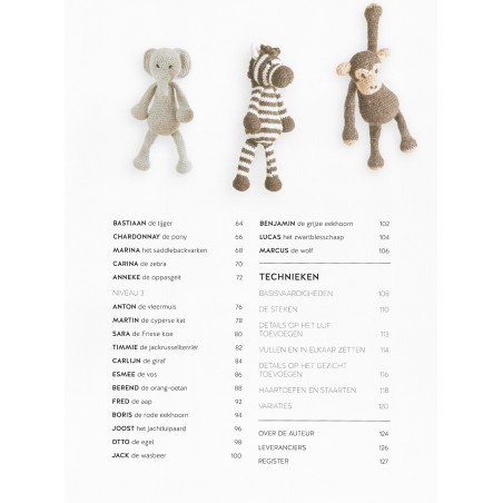 Gehaakte knuffeldieren