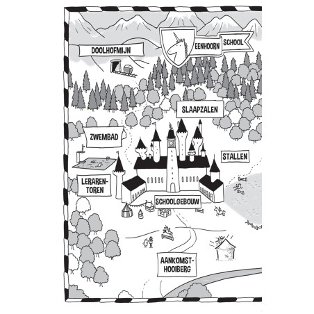 De enorm eigenwijze eenhoorn en de sportdag