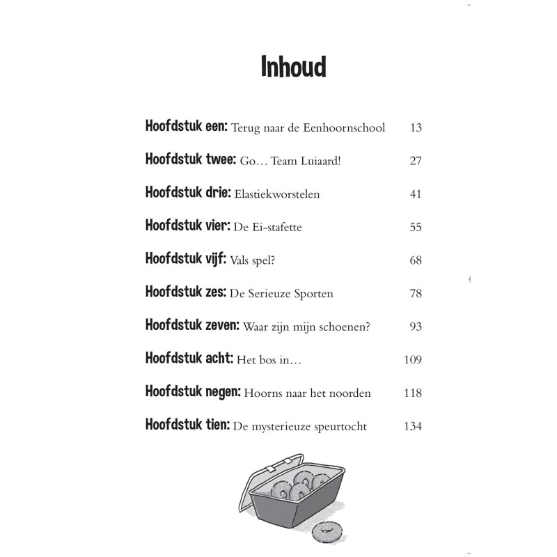 De enorm eigenwijze eenhoorn en de sportdag