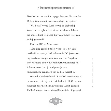 De enorm eigenwijze eenhoorn en de sportdag