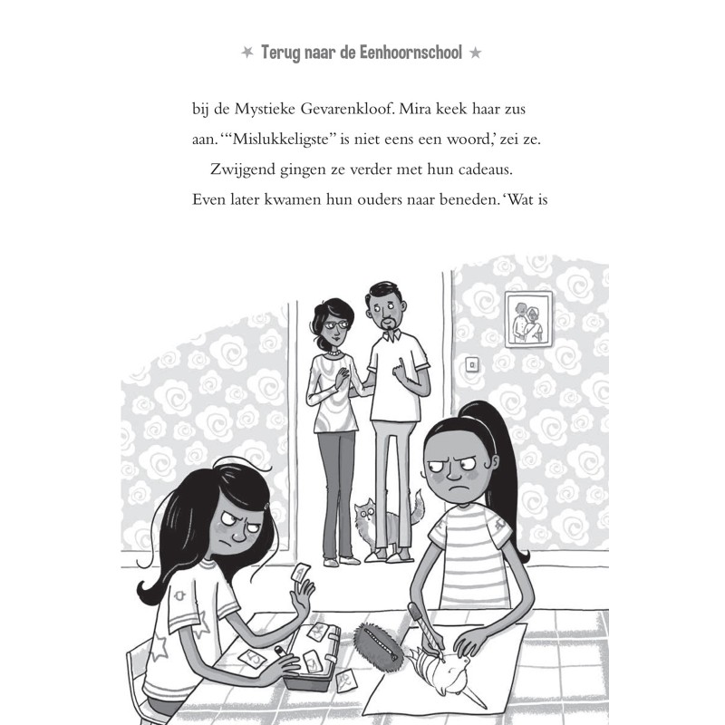 De enorm eigenwijze eenhoorn en de sportdag