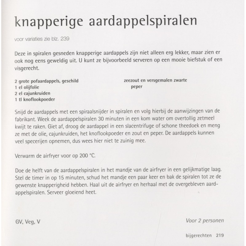 500 airfryer gerechten