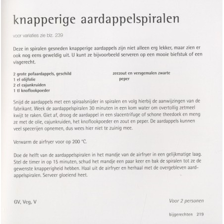 500 airfryer gerechten