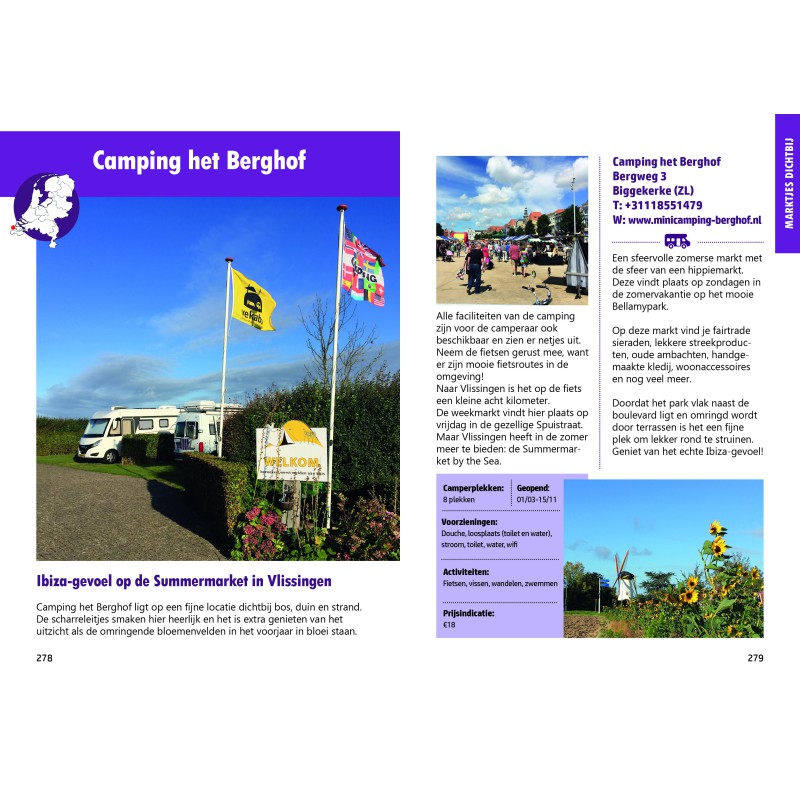 150 mooiste camperplaatsen in Nederland