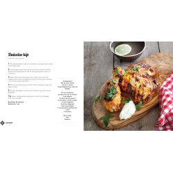 Van de grill op de plank 