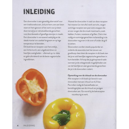 Het vegetarische slowcooker kookboek