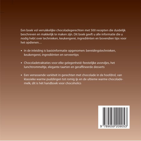500 chocoladegerechten