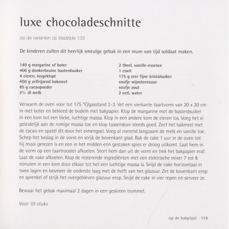 500 chocoladegerechten