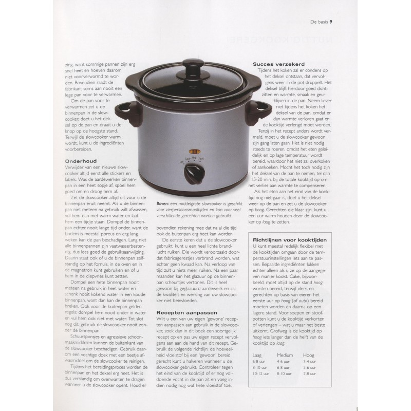 Het Slowcookerboek