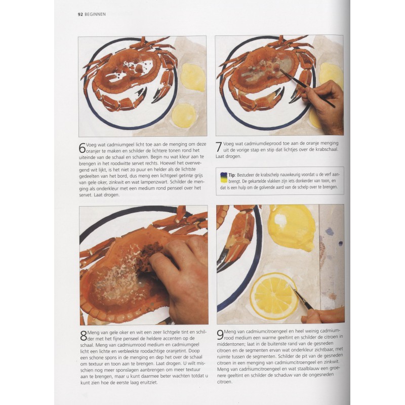 Acrylverf, olieverf & gouache