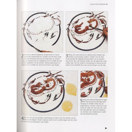 Acrylverf, olieverf & gouache