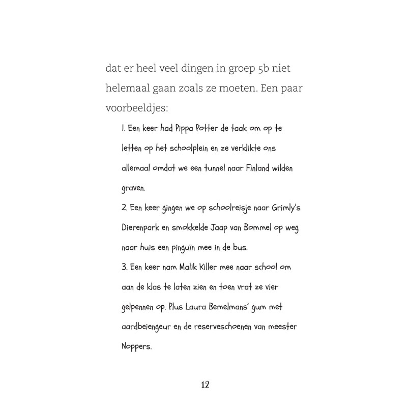 De verschrikkelijkste klas van de wereld