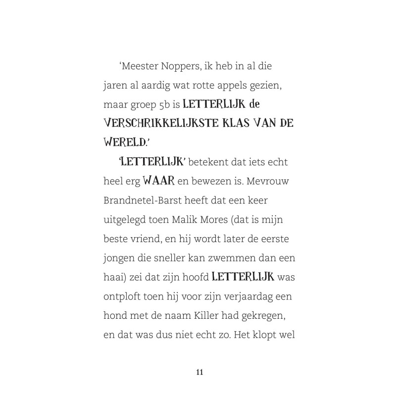 De verschrikkelijkste klas van de wereld