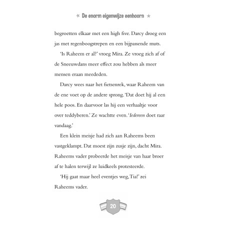 De enorm eigenwijze eenhoorn: Vrolijk Sneeuweenhoornfeest!