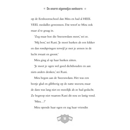 De enorm eigenwijze eenhoorn: Vrolijk Sneeuweenhoornfeest!