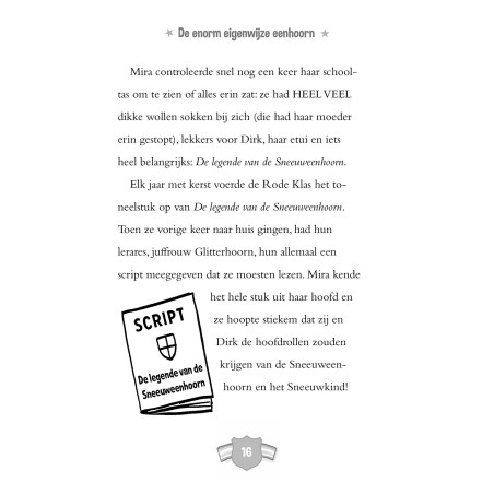 De enorm eigenwijze eenhoorn: Vrolijk Sneeuweenhoornfeest!