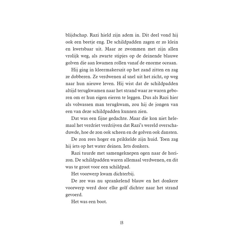 De jongen die met een walvis zwom