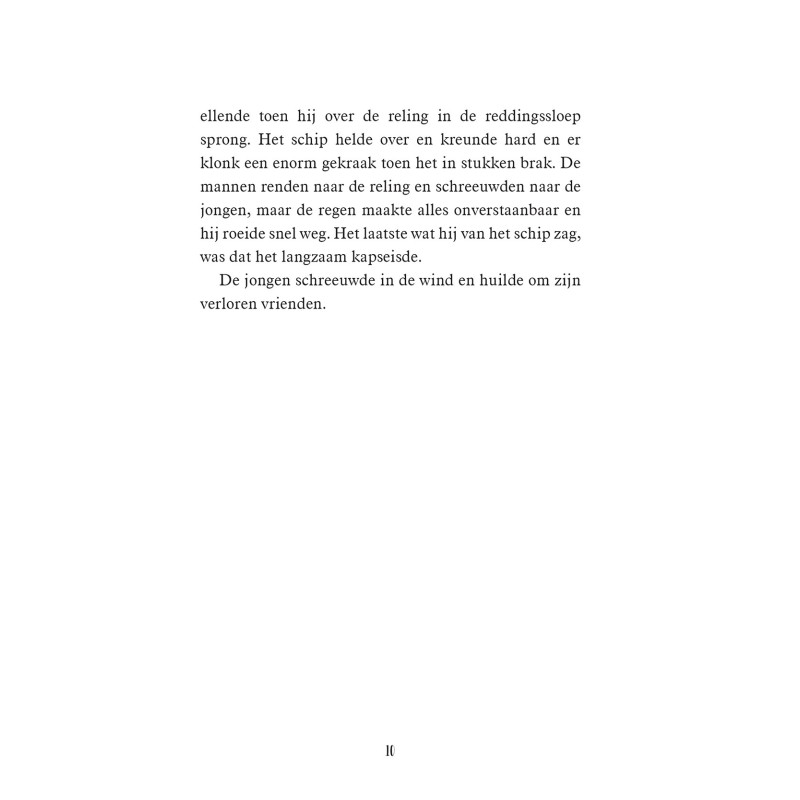 De jongen die met een walvis zwom