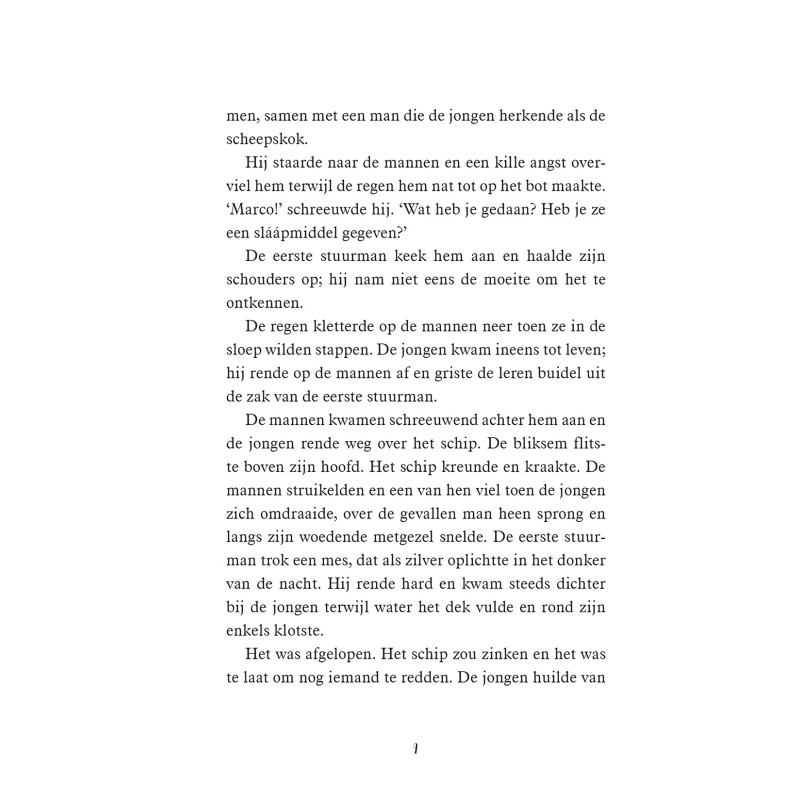 De jongen die met een walvis zwom