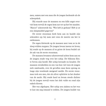 De jongen die met een walvis zwom