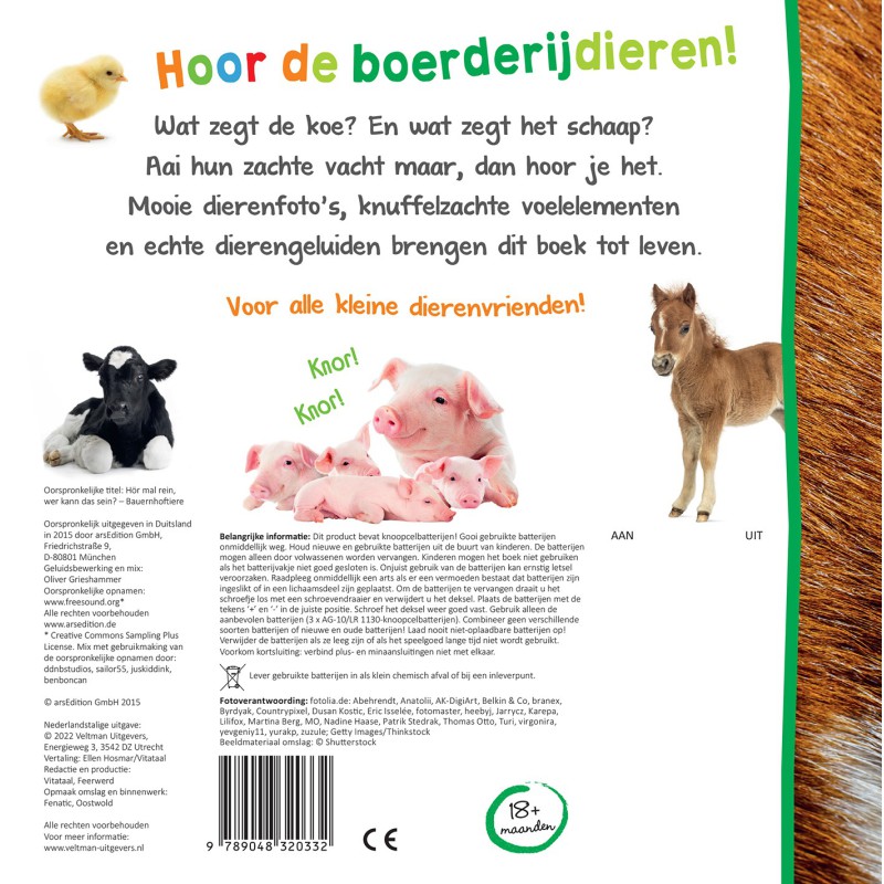 Welk dier hoor ik hier? - Boerderijdieren