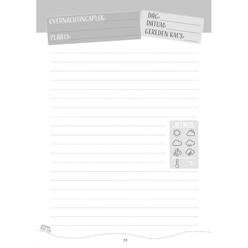 Camper reisdagboek