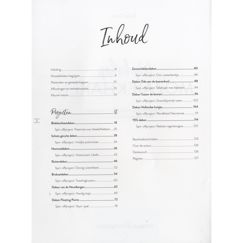 Workshop mozaïekhaken