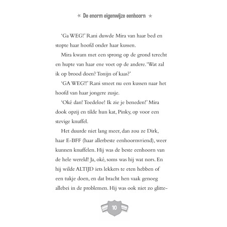 De enorm eigenwijze eenhoorn op schoolreis