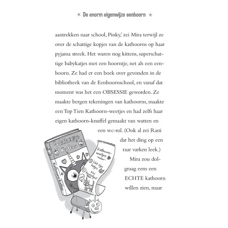 De enorm eigenwijze eenhoorn op schoolreis