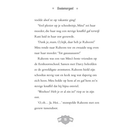 De enorm eigenwijze eenhoorn op schoolreis