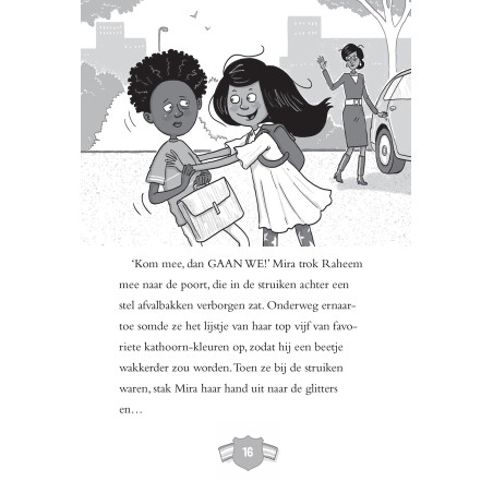 De enorm eigenwijze eenhoorn op schoolreis