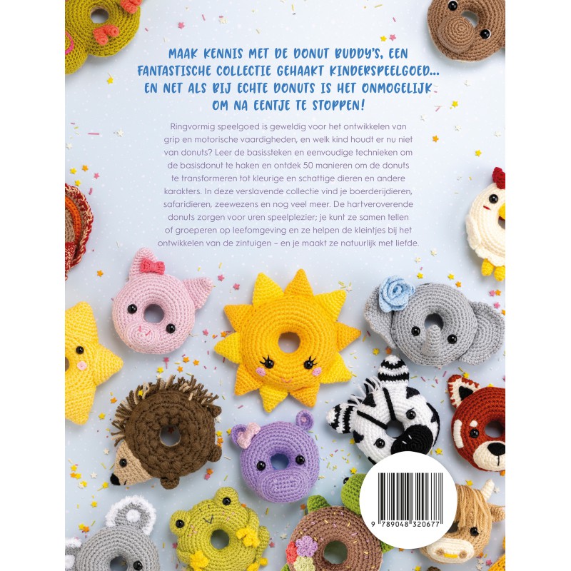 Gehaakte donutvriendjes