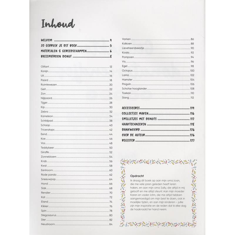 Gehaakte donutvriendjes