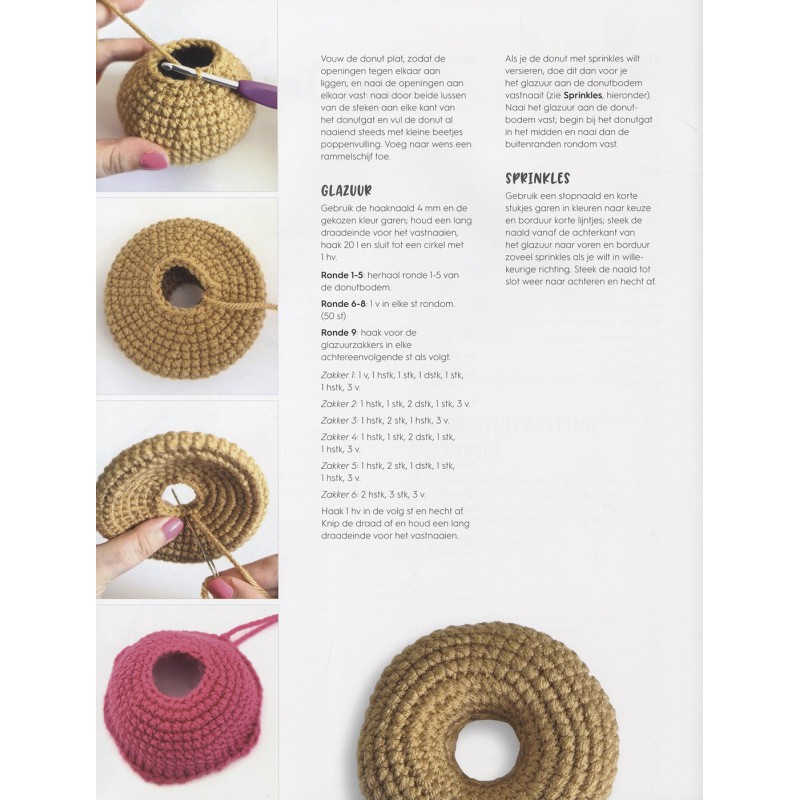 Gehaakte donutvriendjes