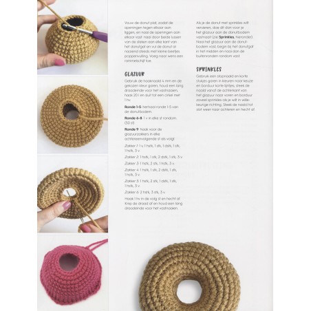 Gehaakte donutvriendjes