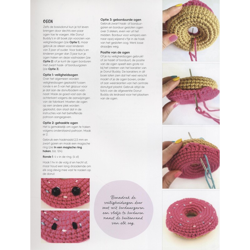 Gehaakte donutvriendjes