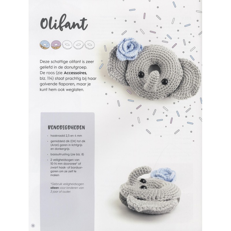 Gehaakte donutvriendjes