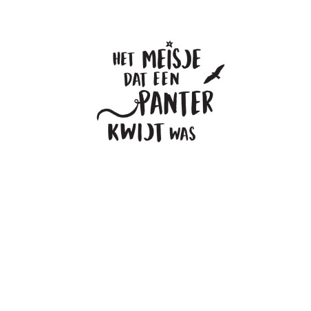 Het meisje dat een panter kwijt was